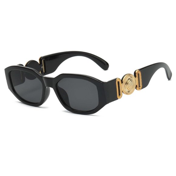 Hip Hop Migos Sunglasses Unisex Vintage Style black - Picture 2 of 2